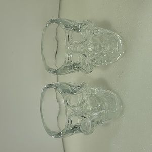 Crystal Head Vodka Skull Shaped Shot Glasses